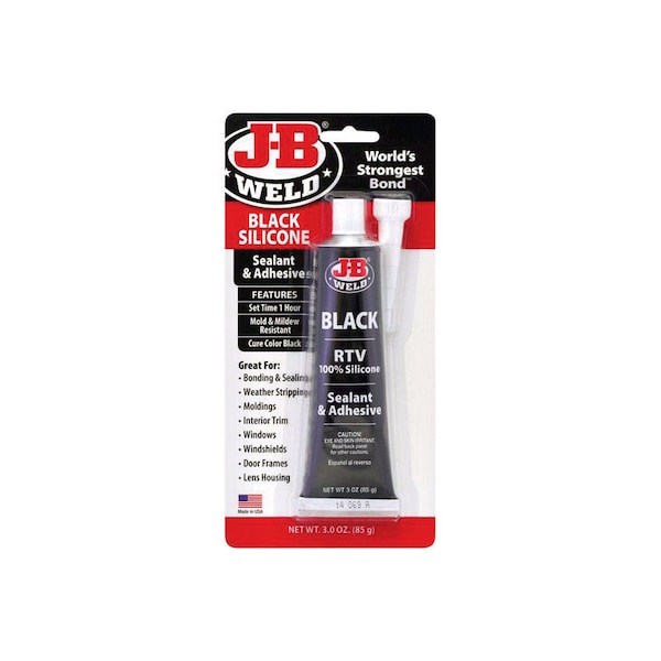 J-B Weld J-B Weld RTV High Strength RTV Silicone Adhesive Sealant Gel 3 oz 31319 - main